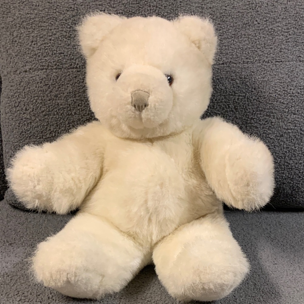 Gund Cream Plush Teddy Bear - Soft Cuddly Stuffed Animal